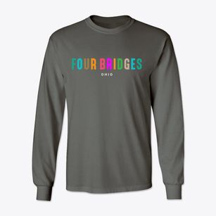 Four Bridges Ohio Color Pop Classic Long Sleeve T-Shirt