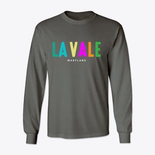 La Vale Maryland Color Pop Classic Long Sleeve T-Shirt