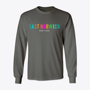 East Norwich New York Color Pop Classic Long Sleeve T-Shirt