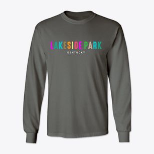 Lakeside Park Kentucky Color Pop Classic Long Sleeve T-Shirt