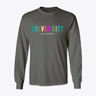 Culver City California Color Pop Classic Long Sleeve T-Shirt