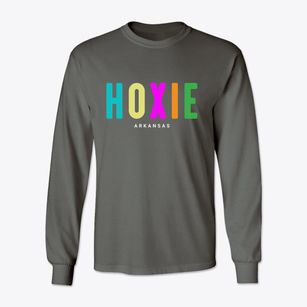 Hoxie Arkansas Color Pop Classic Long Sleeve T-Shirt
