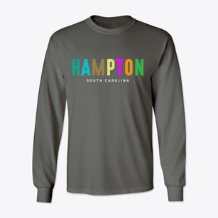 Hampton South Carolina Color Pop Classic Long Sleeve T-Shirt