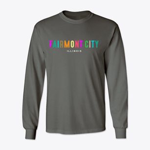 Fairmont City Illinois Color Pop Classic Long Sleeve T-Shirt