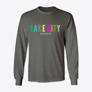 Lake City Arkansas Color Pop Classic Long Sleeve T-Shirt