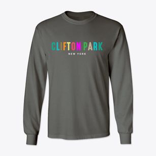 Clifton Park New York Color Pop Classic Long Sleeve T-Shirt