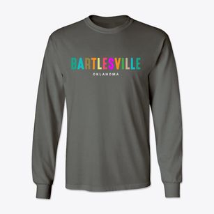 Bartlesville Oklahoma Color Pop Classic Long Sleeve T-Shirt