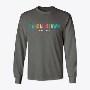 Randallstown Maryland Color Pop Classic Long Sleeve T-Shirt
