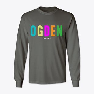 Ogden Kansas Color Pop Classic Long Sleeve T-Shirt
