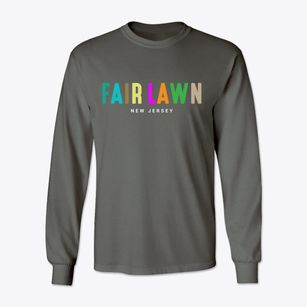 Fair Lawn New Jersey Color Pop Classic Long Sleeve T-Shirt