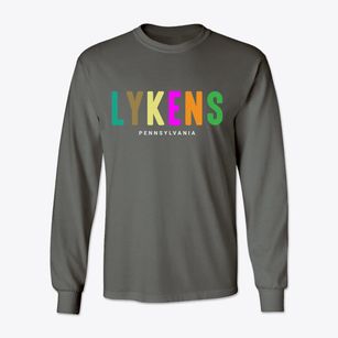 Lykens Pennsylvania Color Pop Classic Long Sleeve T-Shirt