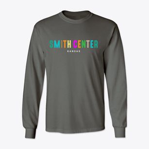 Smith Center Kansas Color Pop Classic Long Sleeve T-Shirt