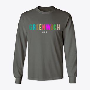 Greenwich Ohio Color Pop Classic Long Sleeve T-Shirt