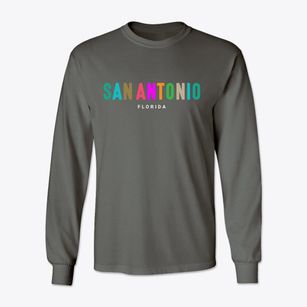 San Antonio Florida Color Pop Classic Long Sleeve T-Shirt
