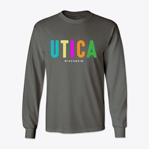 Utica Wisconsin Color Pop Classic Long Sleeve T-Shirt