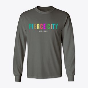 Pierce City Missouri Color Pop Classic Long Sleeve T-Shirt