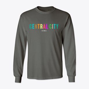 Central City Iowa Color Pop Classic Long Sleeve T-Shirt