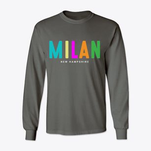 Milan New Hampshire Color Pop Classic Long Sleeve T-Shirt