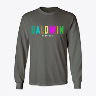 Baldwin Michigan Color Pop Classic Long Sleeve T-Shirt