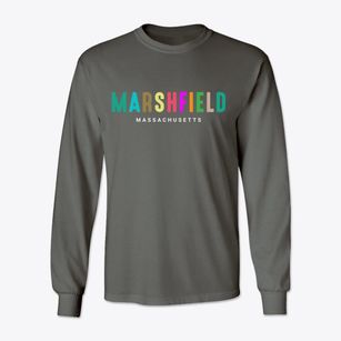 Marshfield Massachusetts Color Pop Classic Long Sleeve T-Shirt