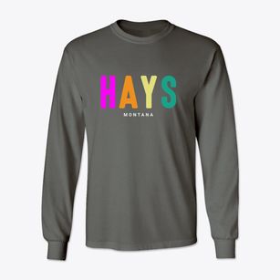 Hays Montana Color Pop Classic Long Sleeve T-Shirt