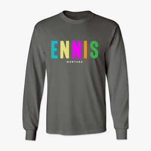 Ennis Montana Color Pop Classic Long Sleeve T-Shirt