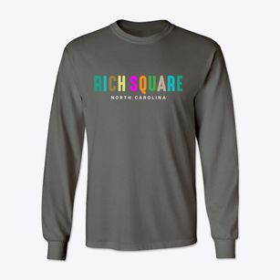Rich Square North Carolina Color Pop Classic Long Sleeve T-Shirt