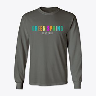 Green Spring Kentucky Color Pop Classic Long Sleeve T-Shirt
