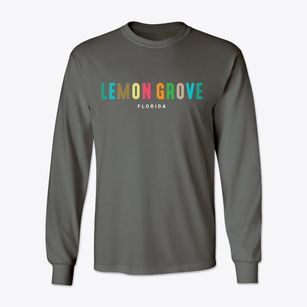 Lemon Grove Florida Color Pop Classic Long Sleeve T-Shirt