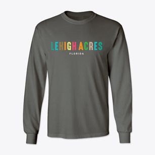 Lehigh Acres Florida Color Pop Classic Long Sleeve T-Shirt