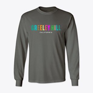 Greeley Hill California Color Pop Classic Long Sleeve T-Shirt