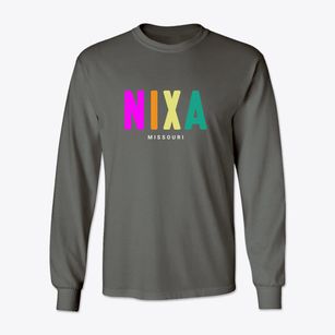 Nixa Missouri Color Pop Classic Long Sleeve T-Shirt