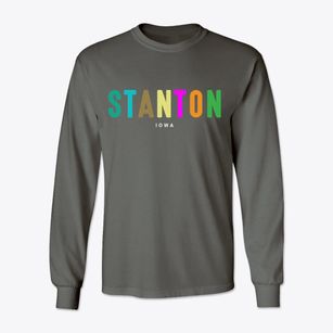 Stanton Iowa Color Pop Classic Long Sleeve T-Shirt