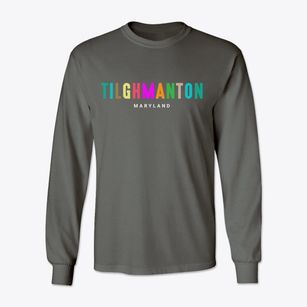 Tilghmanton Maryland Color Pop Classic Long Sleeve T-Shirt