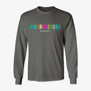 Warrensburg Missouri Color Pop Classic Long Sleeve T-Shirt