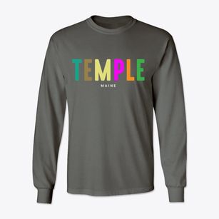 Temple Maine Color Pop Classic Long Sleeve T-Shirt