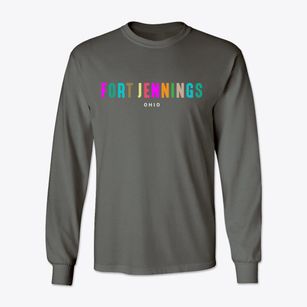 Fort Jennings Ohio Color Pop Classic Long Sleeve T-Shirt