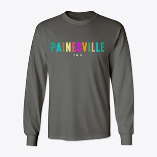 Painesville Ohio Color Pop Classic Long Sleeve T-Shirt