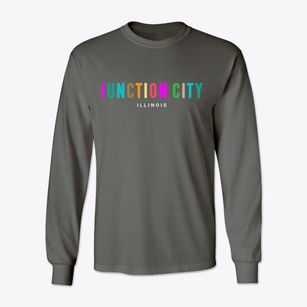 Junction City Illinois Color Pop Classic Long Sleeve T-Shirt