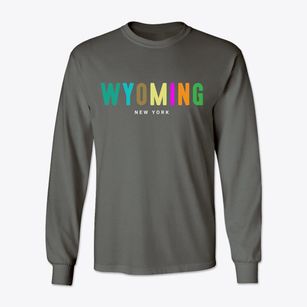 Wyoming New York Color Pop Classic Long Sleeve T-Shirt
