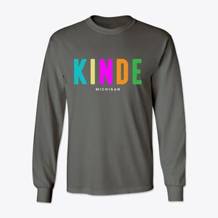 Kinde Michigan Color Pop Classic Long Sleeve T-Shirt