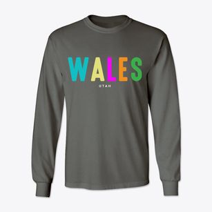 Wales Utah Color Pop Classic Long Sleeve T-Shirt