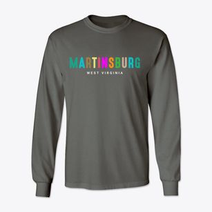 Martinsburg West Virginia Color Pop Classic Long Sleeve T-Shirt