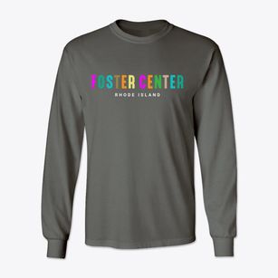 Foster Center Rhode Island Color Pop Classic Long Sleeve T-Shirt