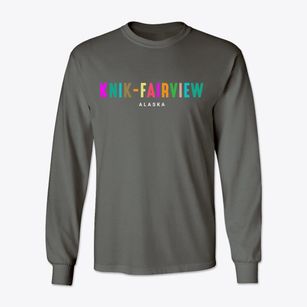 Knik-fairview Alaska Color Pop Classic Long Sleeve T-Shirt