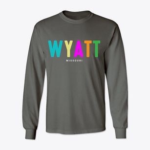 Wyatt Missouri Color Pop Classic Long Sleeve T-Shirt