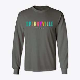 Sperryville Virginia Color Pop Classic Long Sleeve T-Shirt