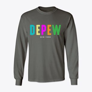 Depew New York Color Pop Classic Long Sleeve T-Shirt