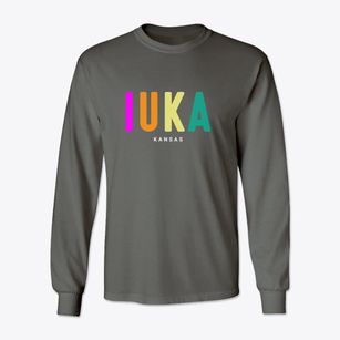 Iuka Kansas Color Pop Classic Long Sleeve T-Shirt