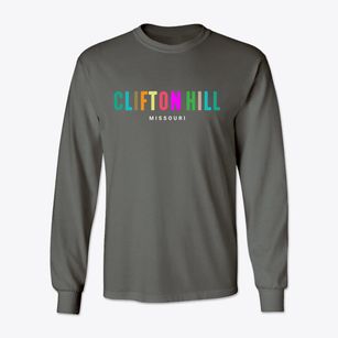 Clifton Hill Missouri Color Pop Classic Long Sleeve T-Shirt